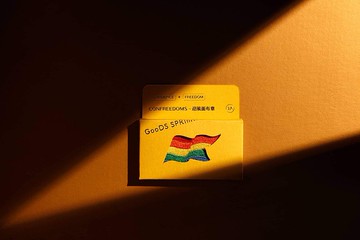 萬用別針 迎風面 Confreedoms 彩虹旗繡章