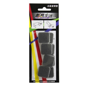 (3入優惠組)創意生活  自粘傢俱墊 2.5cm方*8pcs 台灣製（P91447）顏色隨機