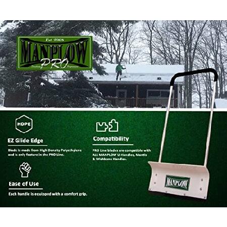 Manplow PRO32 2PK PRO Snow Pusher, 32