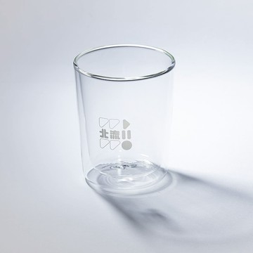 北流手工雙層玻璃杯-喝就對了