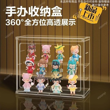 臺灣出貨🔥收納盒 透明展示盒 透明展示櫃 透明收納盒 公仔展示盒 公仔收納盒 公仔展示櫃 手辦收納盒 盲盒收納