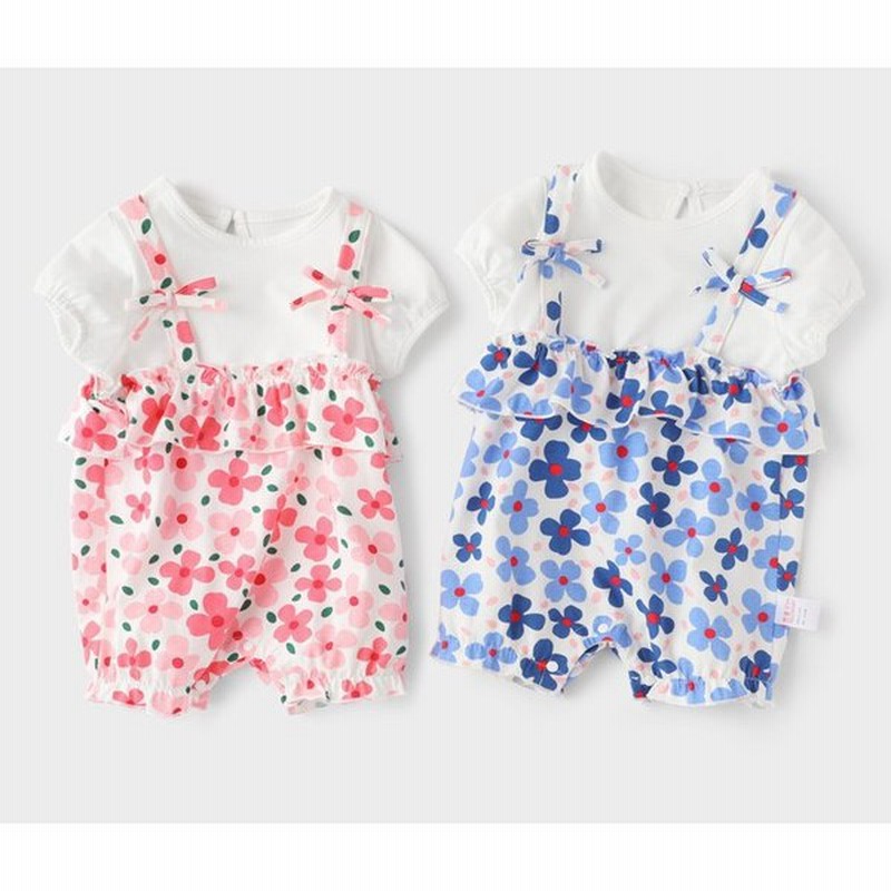 ベビー服 キッズ ロンパース カバーオール 夏 新生児 赤ちゃん服 お出かけ 出産祝い 可愛い 女の子 男の子 通販 Lineポイント最大get Lineショッピング