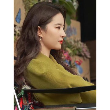 許紅豆劉亦菲同款珍珠耳環女小眾設計感耳圈耳飾扣2023年新款耳墜