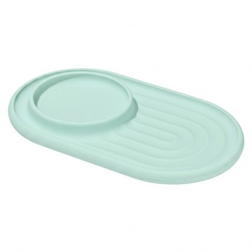 OXO tot 好吸力2-IN-1觸感學習餐盤  薄荷綠  餐盤  1個