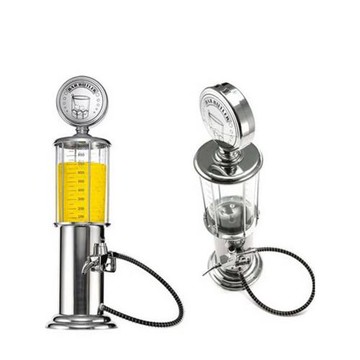 KTV酒吧創意扎啤酒桶分酒器1升加油站量酒器飲料桶酒炮酒塔扎啤機