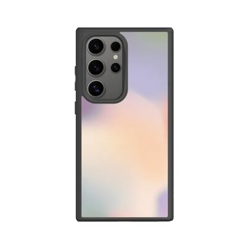 Galaxy S24 Ultra SolidSuit 黑 - 石紋與渲染 / Marble & Dreamy Gradient - 輕舞光暈