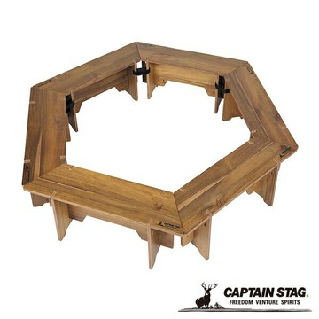 ├登山樂┤日本 Captain Stag 鹿牌 CS 六角外桌 #UP-1038