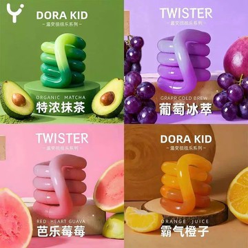 👀免運🏆有貨在臺🏆新款新款扭扭溫變系列訓練專注解壓焦慮神器多動症靜音玩具百變戒癮