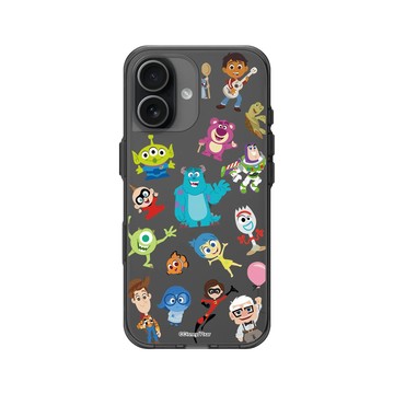 iPhone 17 Clear (相機按鈕) 酷墨灰 - 迪士尼-皮克斯 PIXAR - 皮克斯系列 - 角色集合