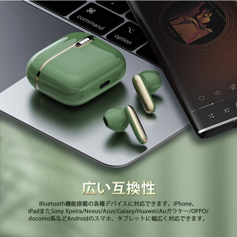 新品！D28-TWS 高音質Bluetoothイヤホン