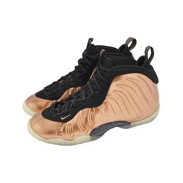 Nike 休閒鞋 Little Posite One GS 大童 女鞋 銅 黑 太空鞋 FZ0990-800