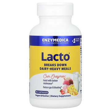 Enzymedica, Lacto®，90 粒膠囊