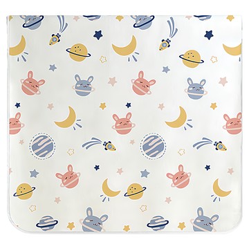 Pureal 純真兔 竹纖維防水尿布墊  100 x 80cm  可可星球  1件