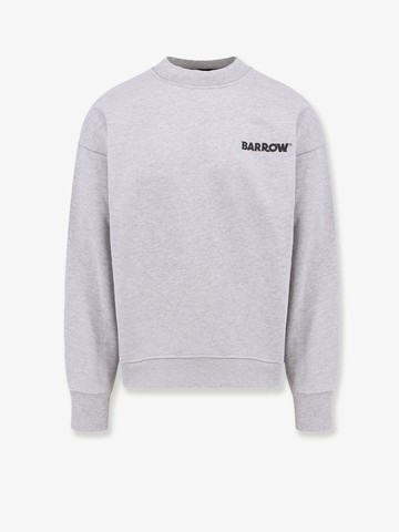 Unisex sweatshirt with iconic print on the back - BARROW - gender_Man