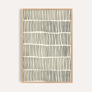 線的韻律 Rhythm of Lines / 現代極簡抽象藝術掛畫