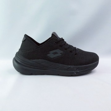 LOTTO LT4AMR8640 COMF WEAR 男款 抗滑緩震健走鞋 運動鞋 可後踩 黑【iSport愛運動】