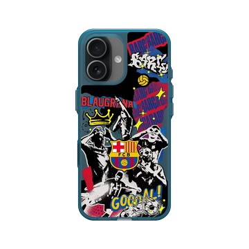 iPhone 17 Clear (相機按鈕) 夜幕藍 - FC Barcelona - Barça Fusion