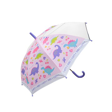 Skater 兒童雨傘 70cm  粉粉龍