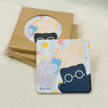 【U靈貓】U靈貓硅藻土杯墊