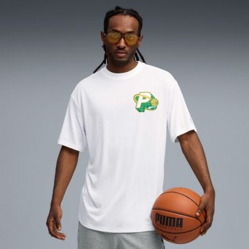 PUMA 籃球系列Hoopstel短袖T恤(M) 男 短袖上衣 63290201