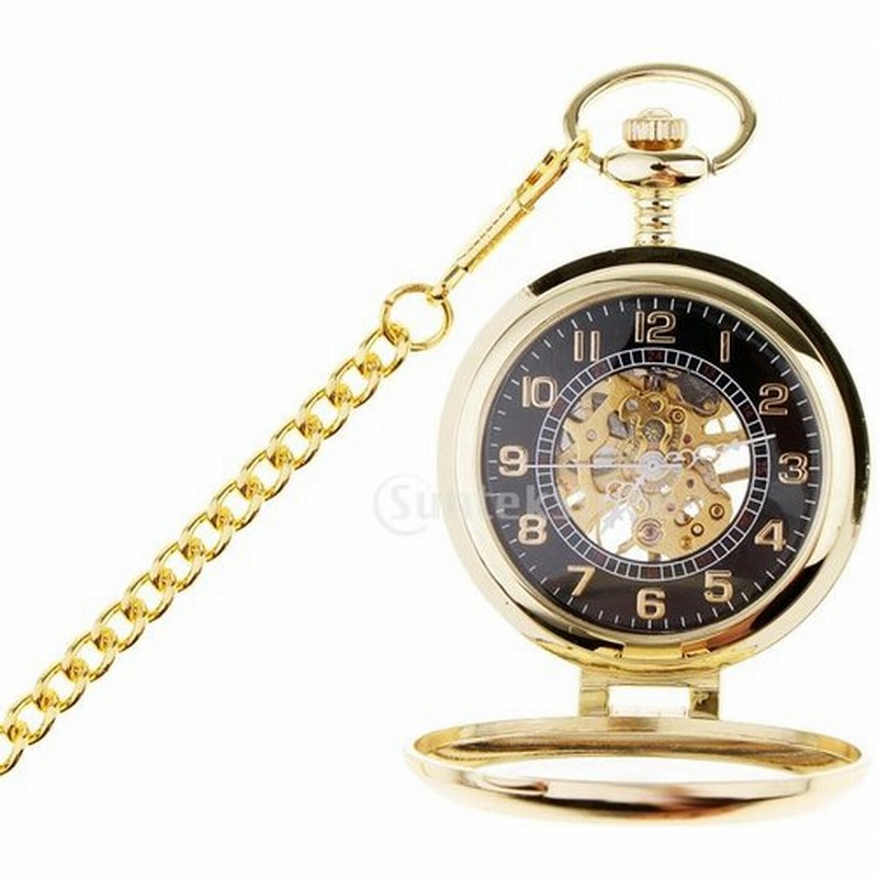 メンズ レディース ファッション アクセサリー 懐中時計 スケルトン 手巻き機械式 ポケットウオッチ 通販 Lineポイント最大0 5 Get Lineショッピング