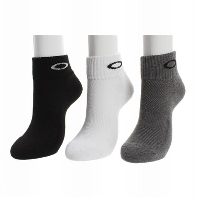 OAKLEYタウン・トラベルアンクル丈ソックス 3足組 93238JP-958クレイジー