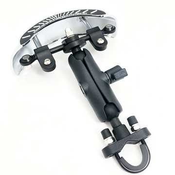 工廠現貨 摩托車超廣角后視鏡大視野通用全視角盲區全景倒車鏡180度反光鏡487-LPS 保售後 台灣公司