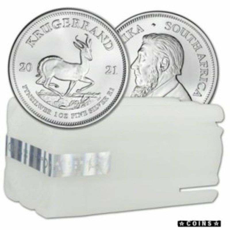 アンティークコイン 2021 South Africa Silver Krugerrand 1 oz 1 Rand