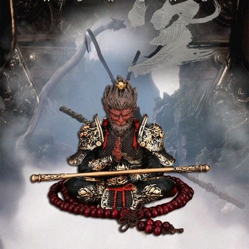 🔥限時下殺#黑神話孫悟空 手辦書房辦公室桌麵擺件臥室裝飾品居家如意金箍棒 sam