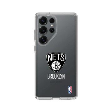 Galaxy S25 Ultra Clear 透明 - NBA - Logo-布魯克林籃網 Brooklyn Nets - Light