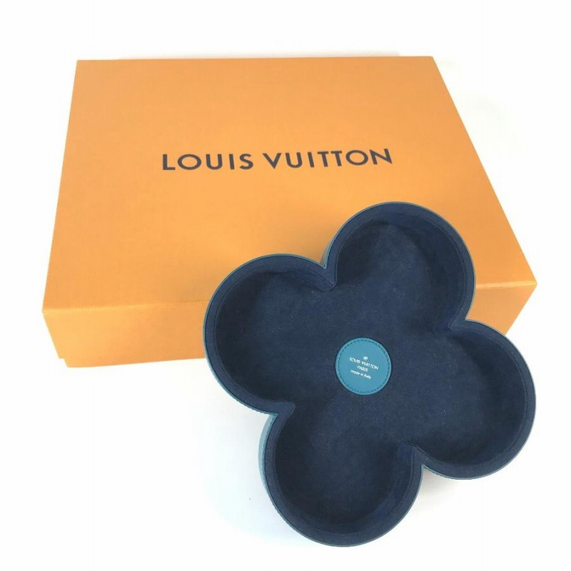 美品 LOUIS VUITTON ルイヴィトン GI0822 ヴィード ポッシュ・フラワー トレイ トレー モノグラム 小物入れ  ブルーヴェール【中古】 | LINEブランドカタログ