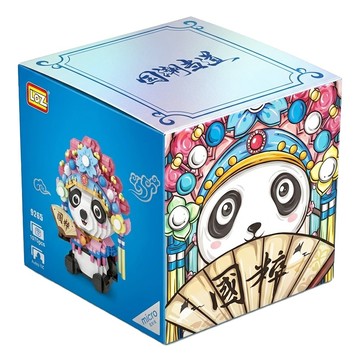 LoZ 微型迷你積木  花旦小熊貓  1個