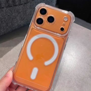 冰晶透明 四角氣囊 防摔手機殼 蘋果保護殼 適用於 iPhone 17 16 15 14 13 12 Pro Max