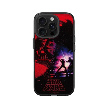 iPhone 16 Pro Clear (相機按鈕) 酷墨灰 - 迪士尼-星際大戰 Star Wars - 絕地大反攻：路克天行者&達斯維德-海報系列