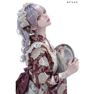 【9 月新款】07-144-0076 人物貼紙 幻想復古浪漫喫茶