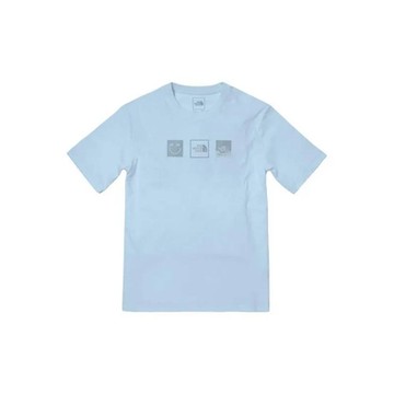 The North Face W MFO S/S NOVELTY BRANDING TEE - AP 男女短袖上衣-藍-NF0A8AVCO0R