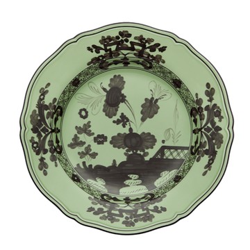 義大利 Richard Ginori 仿古花園系列 圓盤 淺綠色 26.5cm