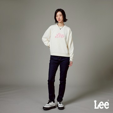 Lee 433 彈性高腰修身窄管牛仔褲 女 LB417103898