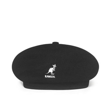 kangol網眼南瓜貝雷帽春夏透氣滌綸網眼南瓜帽 黑色卡其色