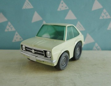 【震撼精品百貨】阿Q迴力小汽車 31 米白 震撼日式精品百貨