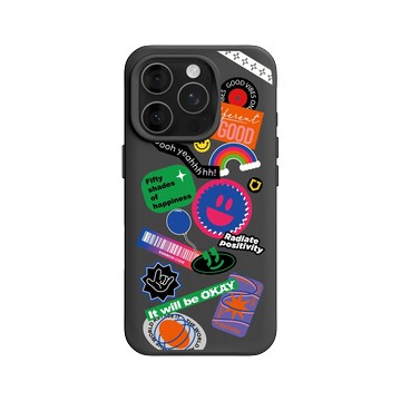 iPhone 16 Pro SolidX 黑 - Positive Vibes / 正好能量 - 就是不一樣