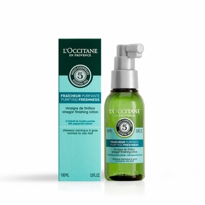 ロクシタン ファイブハーブス ピュアフレッシュネスシャイニングビネガー 100ml