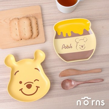 【Norns】迪士尼小熊維尼陶瓷點心盤 Norns Original Design Disney蜂蜜罐造型餐具盤子