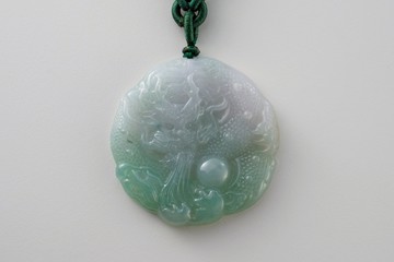 JHK天然翡翠大龍牌