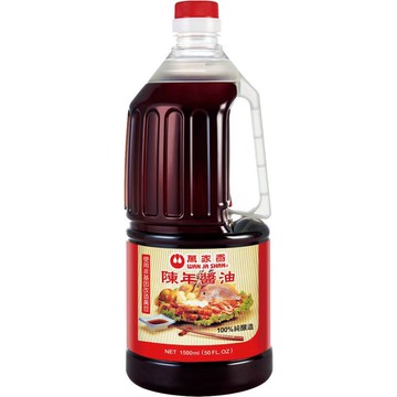 [家速配]萬家香非基改陳年醬油-1500ml