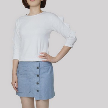 小恐龍七分袖T-shirt