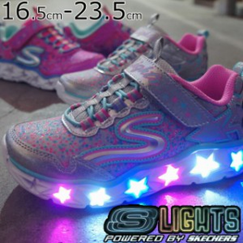 送料無料 キッズ ジュニア 女の子 光るスニーカー ライトアップ スケッチャーズ Skechers 109l 子供靴 ギャラクシーライツ 通販 Lineポイント最大1 0 Get Lineショッピング