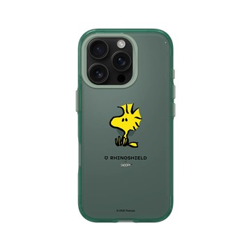 iPhone 16 Pro Clear 憂墨綠 - 史努比 Snoopy - 經典-Woodstock胡士托