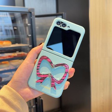 EVENSHOW超好看韓系ins新款液態硅膠折疊手機殼帶支架適用于三星zflip5/6小眾高級感防摔保護外殼套不會撞殼