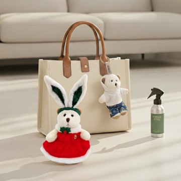 YUN SCENT  Jimmy & NaNa 吊飾熊 x Subtle Still 香氛組合